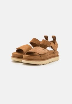 Ugg Goldenstar - Sandalen Met Plateauzool - Chestnut -Ugg Verkoopwinkel 00d5313438dd4226b3f6ebea5668b468