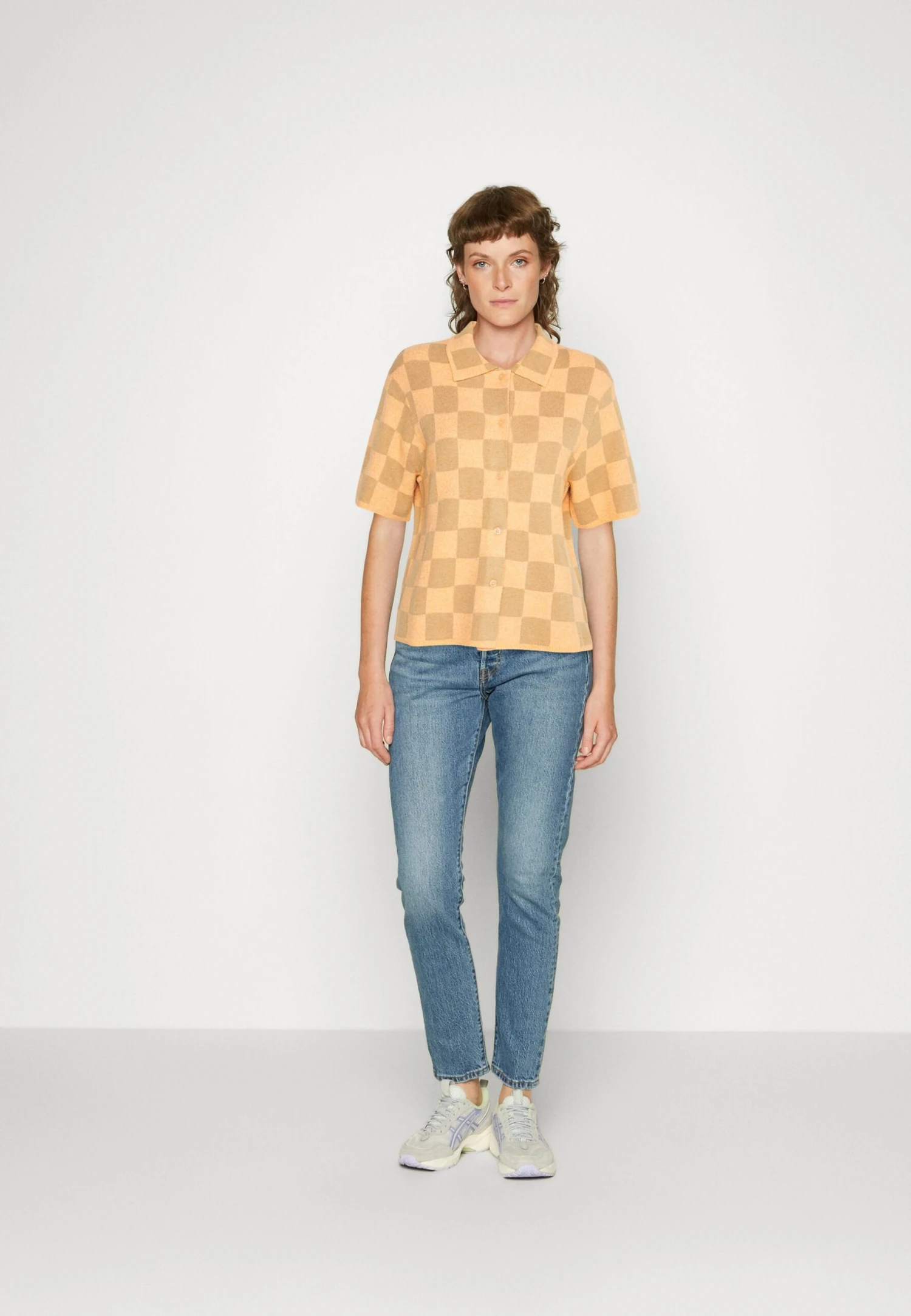 Ugg Jeannie Buttondown - Overhemdblouse - Orange / Brown 4 Ugg Jeannie Buttondown - Overhemdblouse - Orange / Brown - Afbeelding 2