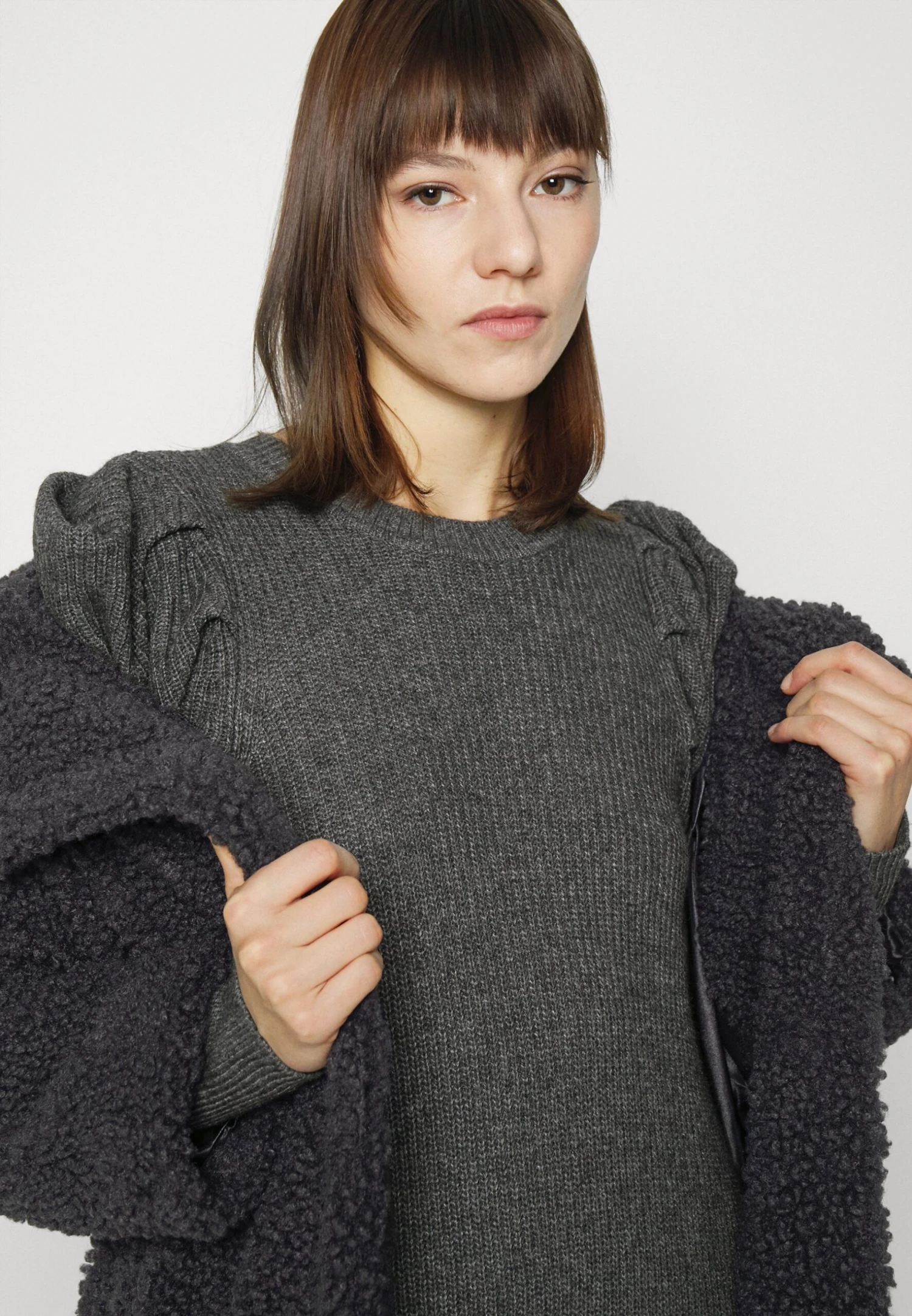 Ugg Gertrude Long Coat - Winterjas - Ink Black 7 Ugg Gertrude Long Coat - Winterjas - Ink Black - Afbeelding 5