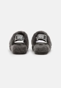 Ugg Fluff Yeah Slide - Sandalen - Charcoal -Ugg Verkoopwinkel 0fe4f8b457de41e8b5c2923936ec6bc9