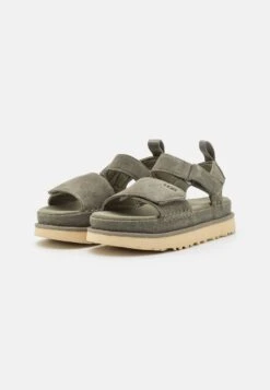 Ugg Goldenstar - Sandalen Met Plateauzool - Moss Green -Ugg Verkoopwinkel 1ddeb2ae99534be4b67f89c192f5977e