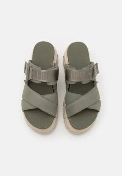Ugg Ashton Slide - Muiltjes Met Hak - Moss Green -Ugg Verkoopwinkel 20439dfd11094678ba81eec5223c63ca
