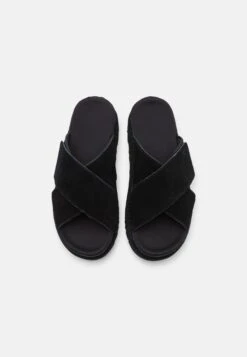 Ugg GoldenstarCross Slide - Muiltjes - Black -Ugg Verkoopwinkel 29d0c2f24b7846348408bd2846e3834f