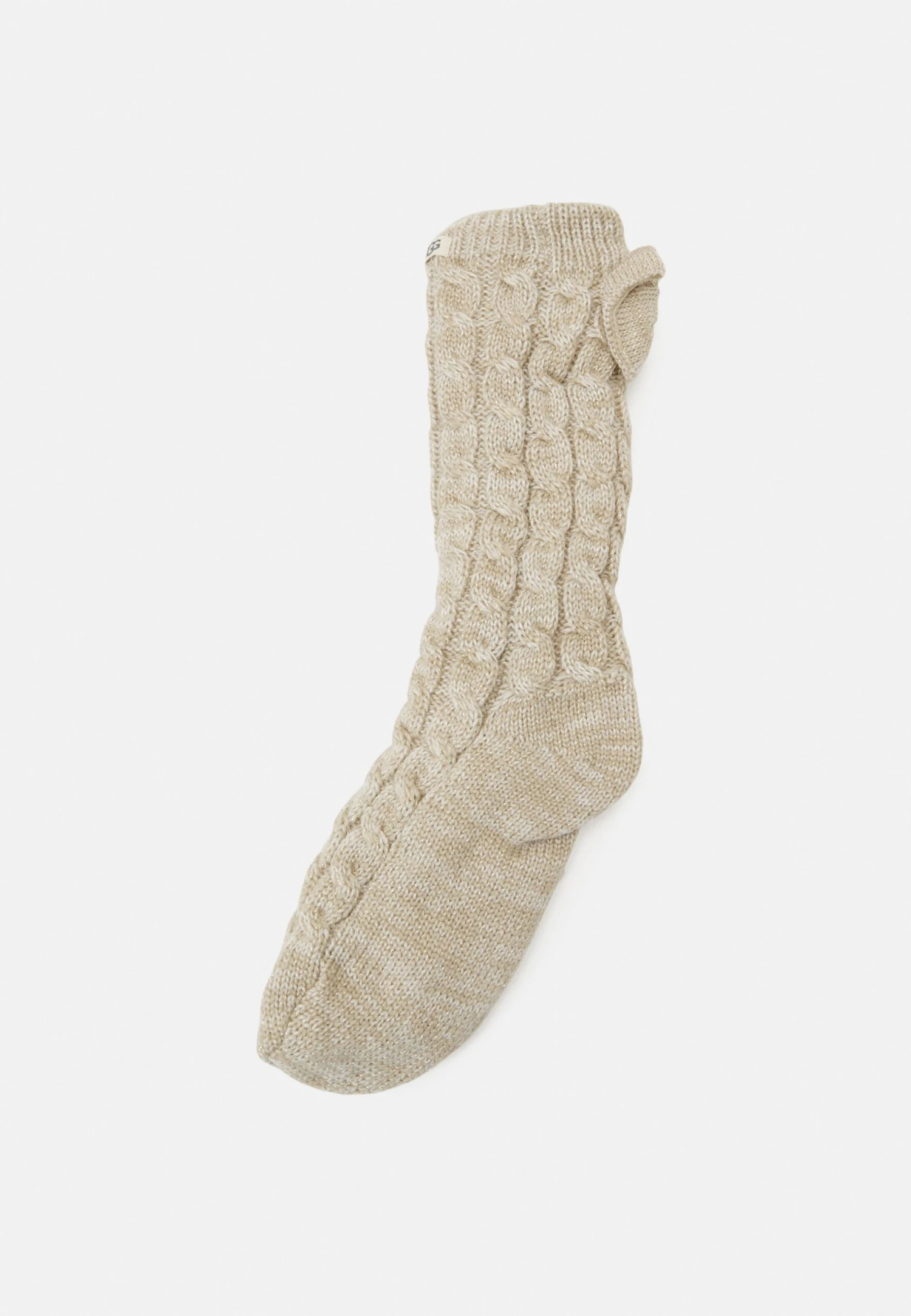 Ugg Laila Bow Lined Sock - Sokken - Cream/Gold 3 Ugg Laila Bow Lined Sock - Sokken - Cream/Gold