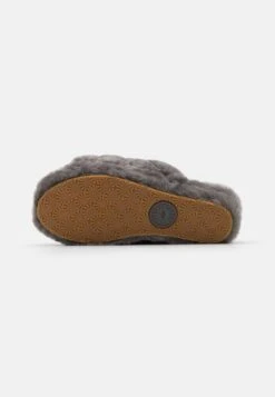 Ugg Fluff Yeah Slide - Pantoffels - Charcoal -Ugg Verkoopwinkel 2d65354e73ec42ab875f523638ff842d