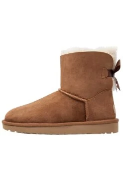 Ugg Mini Bailey Bow - Korte Laarzen - Chestnut -Ugg Verkoopwinkel 301e0e14e27b4114b86483e0f2d1ae8f