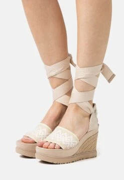 Ugg Verkoopwinkel 23 Ugg Abbot Ankle Wrap - Sandalen Met Hoge Hak - Driftwood