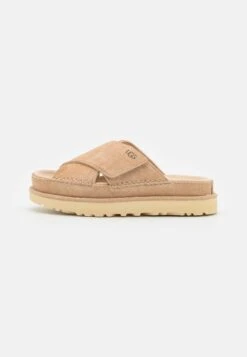 Ugg GoldenstarCross Slide - Muiltjes - Driftwood -Ugg Verkoopwinkel 3495b1a2d5d848be89ec28d2176a2a37