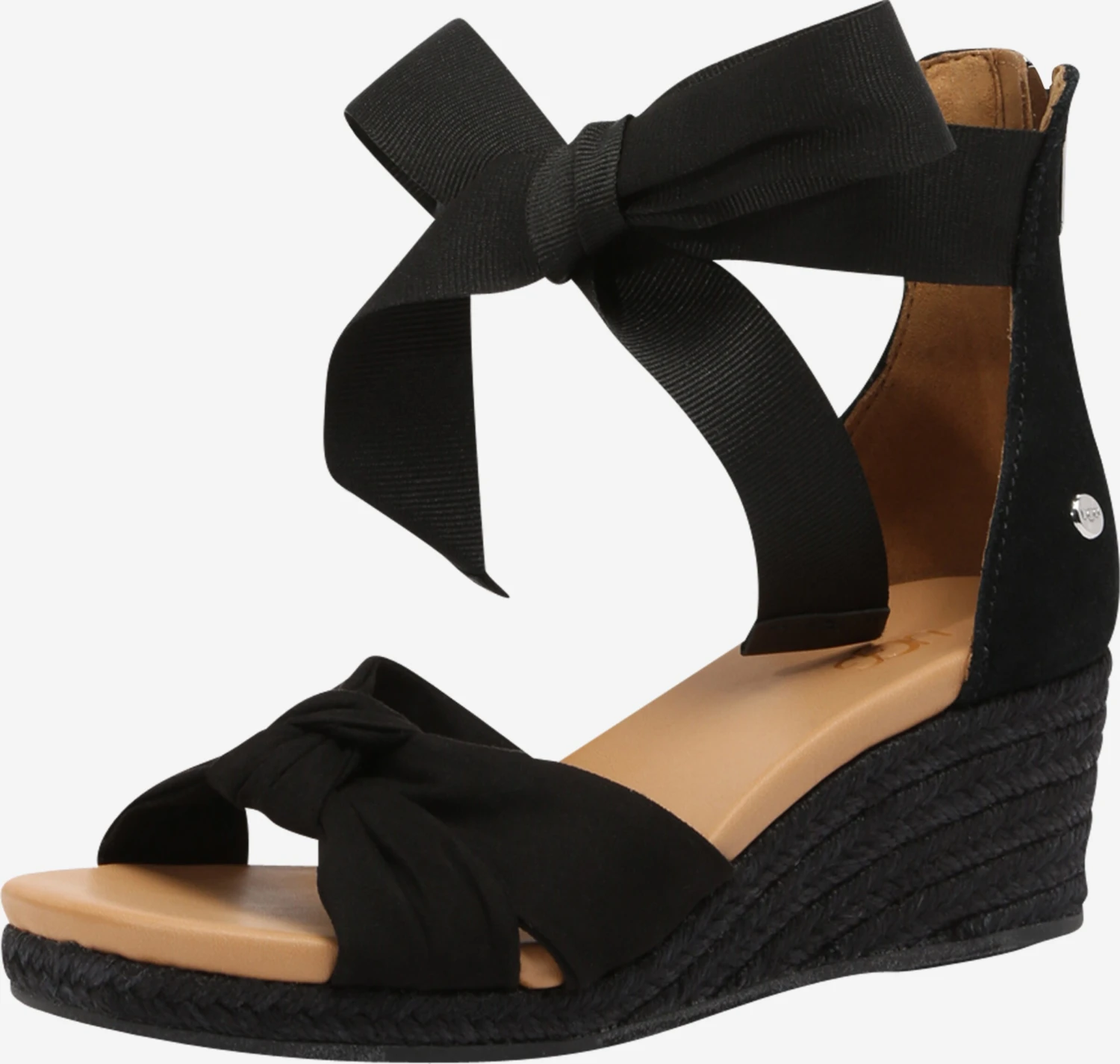 Ugg Sandalen Met Hak Sandaal Yarrow Dames Zwart 3 Ugg Sandalen Met Hak Sandaal Yarrow Dames Zwart