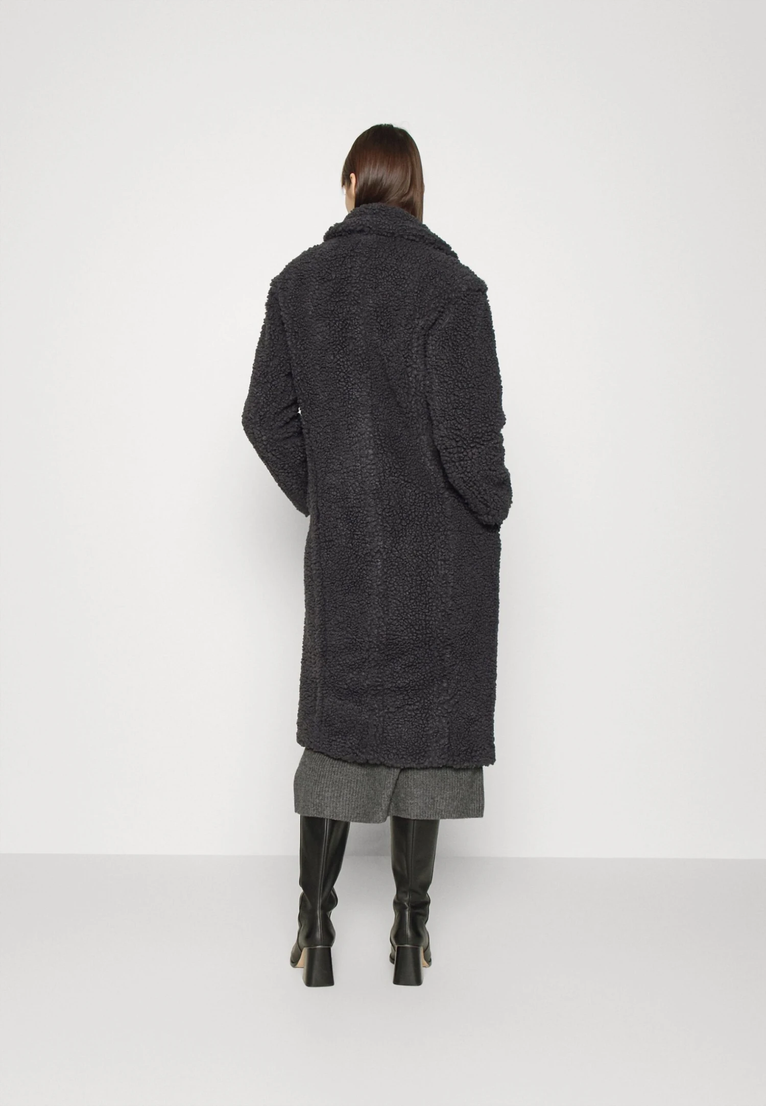 Ugg Gertrude Long Coat - Winterjas - Ink Black 5 Ugg Gertrude Long Coat - Winterjas - Ink Black - Afbeelding 3