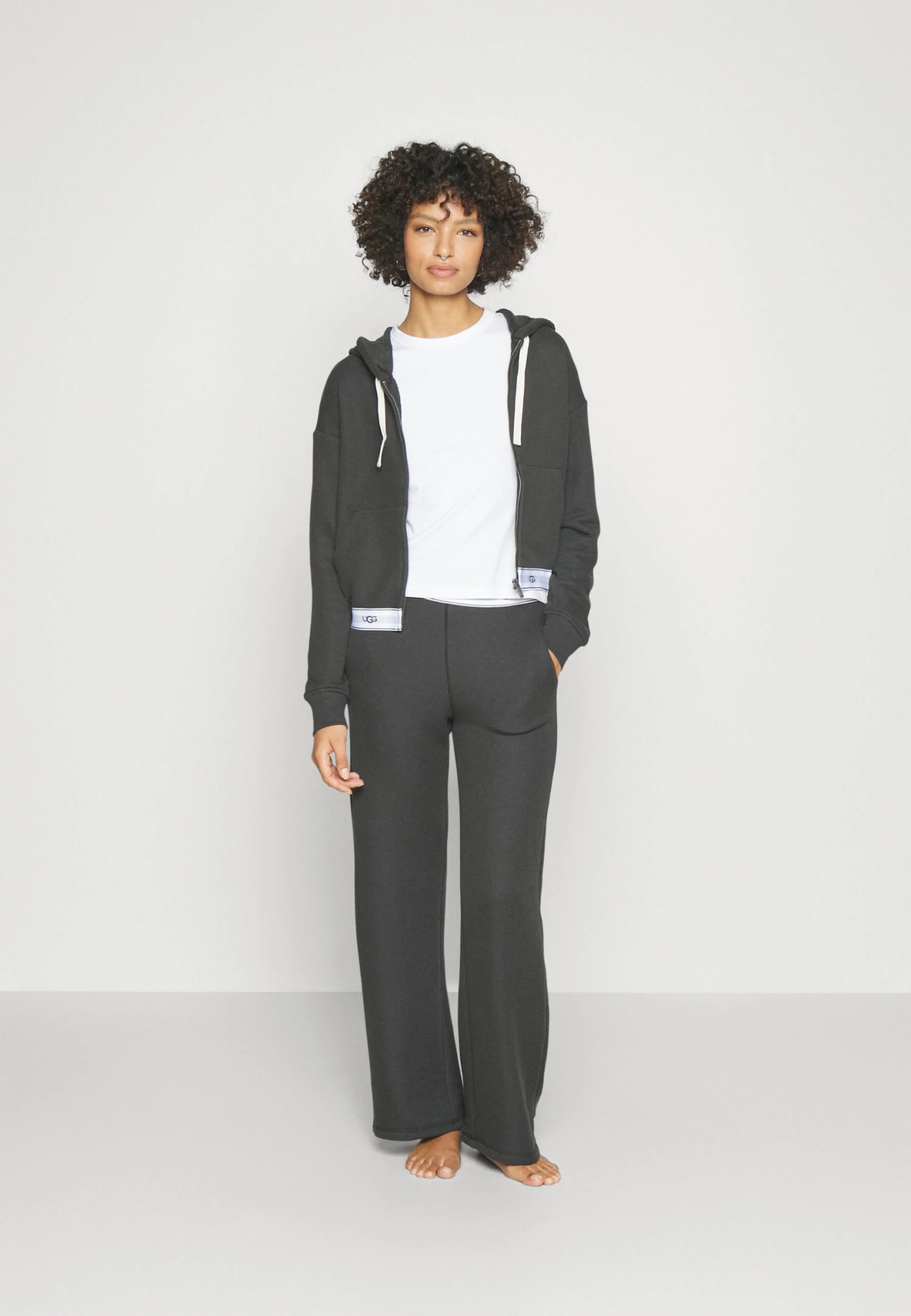 Ugg Judie Wide Leg Pant - Pyjamabroek - Black 4 Ugg Judie Wide Leg Pant - Pyjamabroek - Black - Afbeelding 2