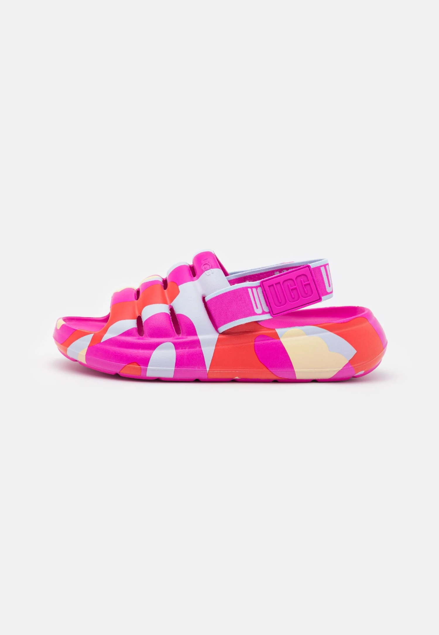 Ugg Sport Yeah Camopop - Sandalen - Dragon Fruit 4 Ugg Sport Yeah Camopop - Sandalen - Dragon Fruit - Afbeelding 2