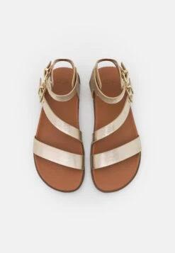 Ugg Solivan Strap - Sandalen - Pale Gold Metallic -Ugg Verkoopwinkel 4486c804661b4c2c94838c087a9a864b