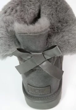 Ugg Mini Bailey Bow - Korte Laarzen - Grey -Ugg Verkoopwinkel 48384c430d19412c8ad66c2ef0db7649