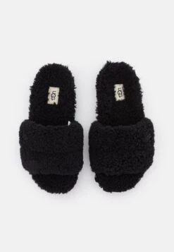 Ugg Cozetta Curly - Pantoffels - Black -Ugg Verkoopwinkel 4f4a7c6cb9f740dba206365abeea96c5