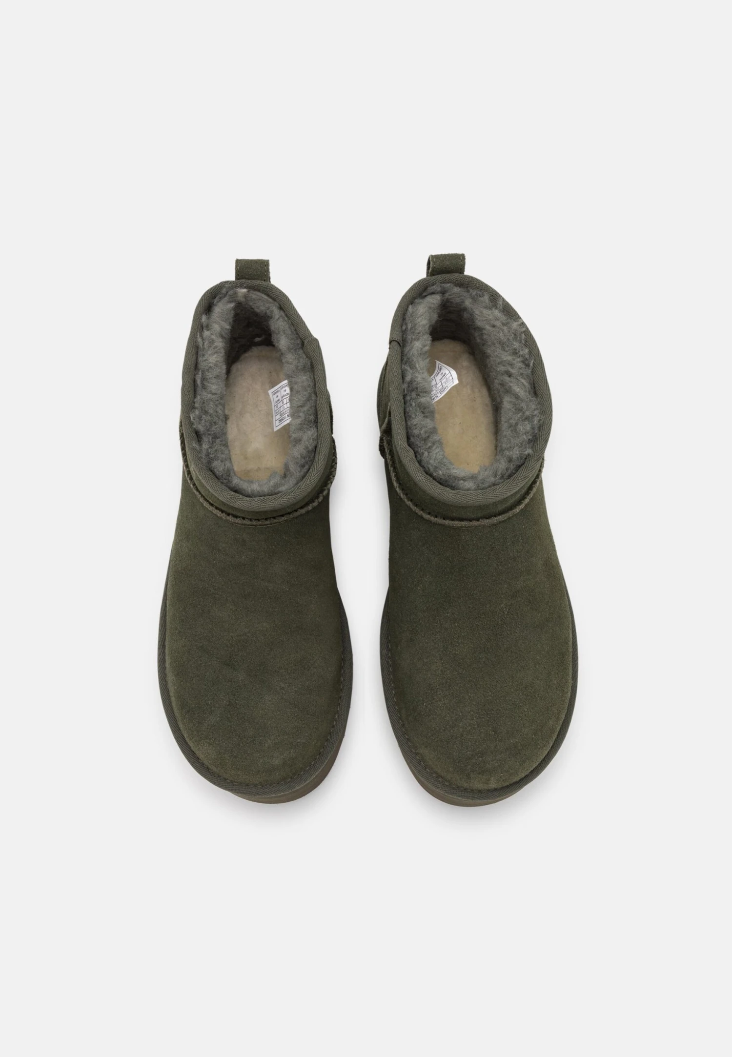 Ugg Classic Ultra Mini Platform - Enkellaarsjes Met Plateauzool - Moss Green 8 Ugg Classic Ultra Mini Platform - Enkellaarsjes Met Plateauzool - Moss Green - Afbeelding 6
