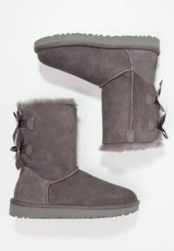 Ugg Bailey Bow - Korte Laarzen - Grey -Ugg Verkoopwinkel 683e56e11a764f699e03030e0235c039