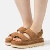 Ugg Goldenstar - Sandalen Met Plateauzool - Chestnut -Ugg Verkoopwinkel 72af310117f44d04981a8d1cdc3a0d36