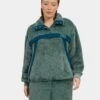 Ugg Gayel Sherpahalfsnap - Fleece Trui - Aloe Vera Midn Blue 2 Ugg Gayel Sherpahalfsnap - Fleece Trui - Aloe Vera Midn Blue -Ugg Verkoopwinkel 752cf7d9d93746c89ba817e036a83576