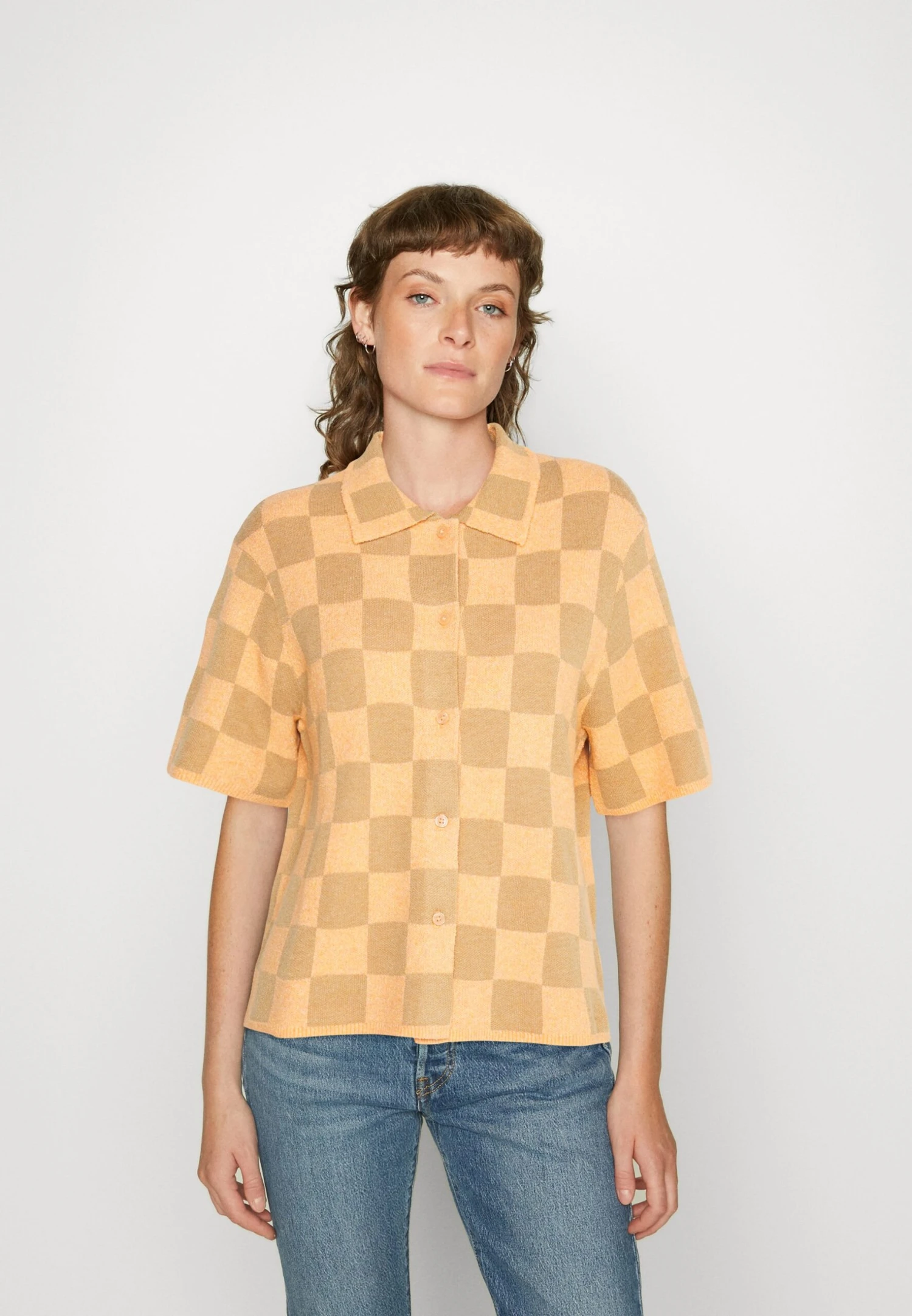 Ugg Jeannie Buttondown - Overhemdblouse - Orange / Brown 3 Ugg Jeannie Buttondown - Overhemdblouse - Orange / Brown