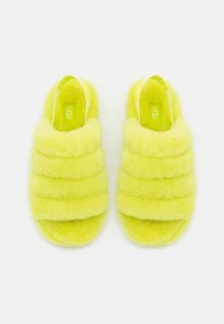 Ugg Fluff Yeah Slide - Sandalen Met Plateauzool - Key Lime -Ugg Verkoopwinkel 8837a7d9c9564187be1b7d39008bb25e