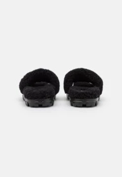 Ugg Cozetta Curly - Pantoffels - Black -Ugg Verkoopwinkel 8bb4003d14164fe2bc74aab53d0ad898