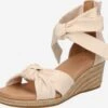 Ugg Sandalen Met Hak Sandaal YARROW Dames Natuurwit