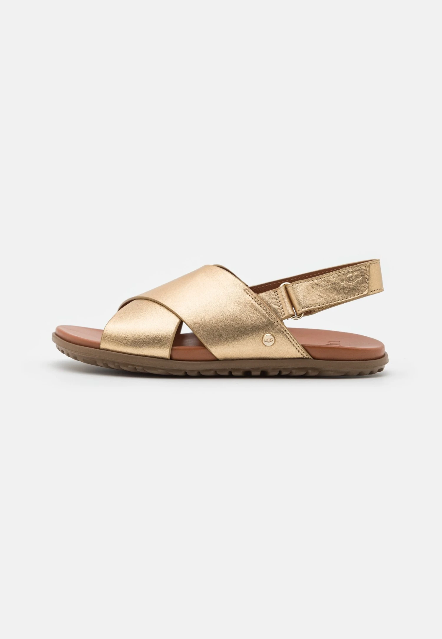 Ugg Solivan Slingback - Sandalen - Pale Gold Metallic 4 Ugg Solivan Slingback - Sandalen - Pale Gold Metallic - Afbeelding 2