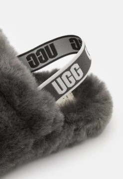 Ugg Fluff Yeah Slide - Sandalen - Charcoal -Ugg Verkoopwinkel c6f21444b5ea4581abad0d76cc1fe99e