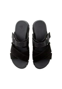 Ugg W Ashton Slide - Sandalen Met Plateauzool - Black -Ugg Verkoopwinkel ca59b8b886734ca89e17e7bdf2323d41