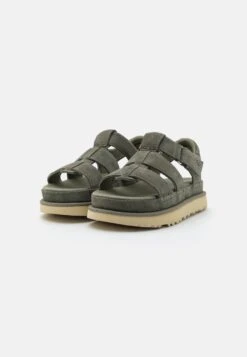 Ugg Goldenstar Strap - Sandalen Met Plateauzool - Moss Green -Ugg Verkoopwinkel cbc9e3ec9f7f444e9d06fe2931ead9e5