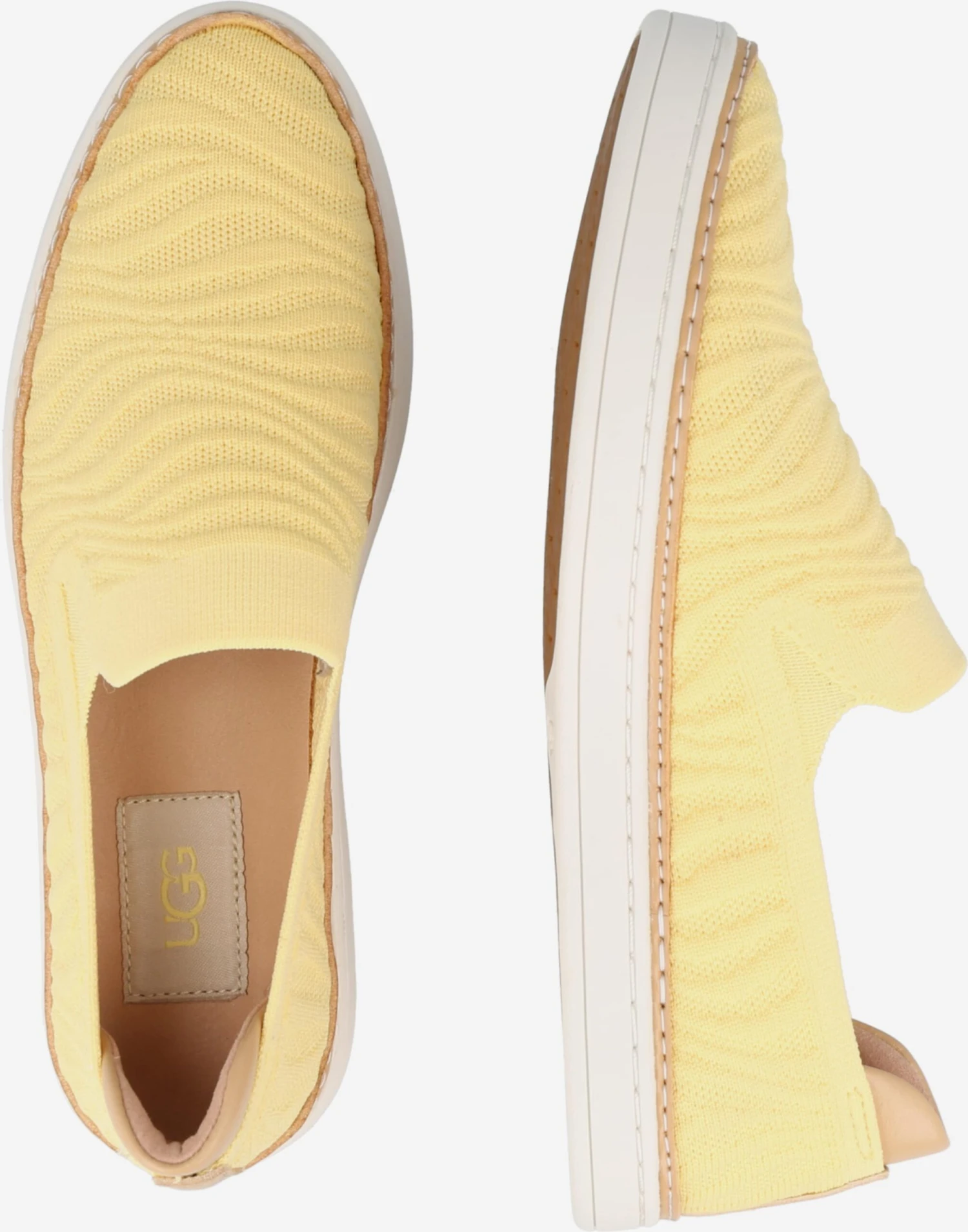 Ugg Slip-on Sneakers Slip-on Dames Geel 4 Ugg Slip-on Sneakers Slip-on Dames Geel - Afbeelding 2