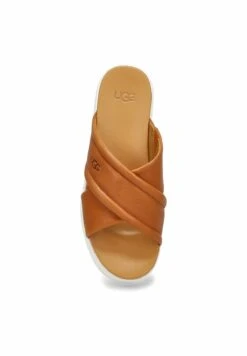 Ugg W Zayne Crossband - Muiltjes - Cognac -Ugg Verkoopwinkel e477de9062354b609dced479ac97d923
