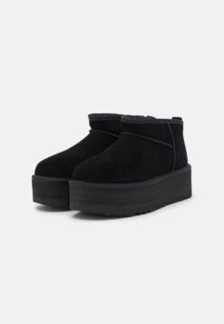Ugg Classic Ultra Mini Platform - Enkellaarsjes Met Plateauzool - Black -Ugg Verkoopwinkel f000fcd5cb4f40e09efbf782c0d4dfce