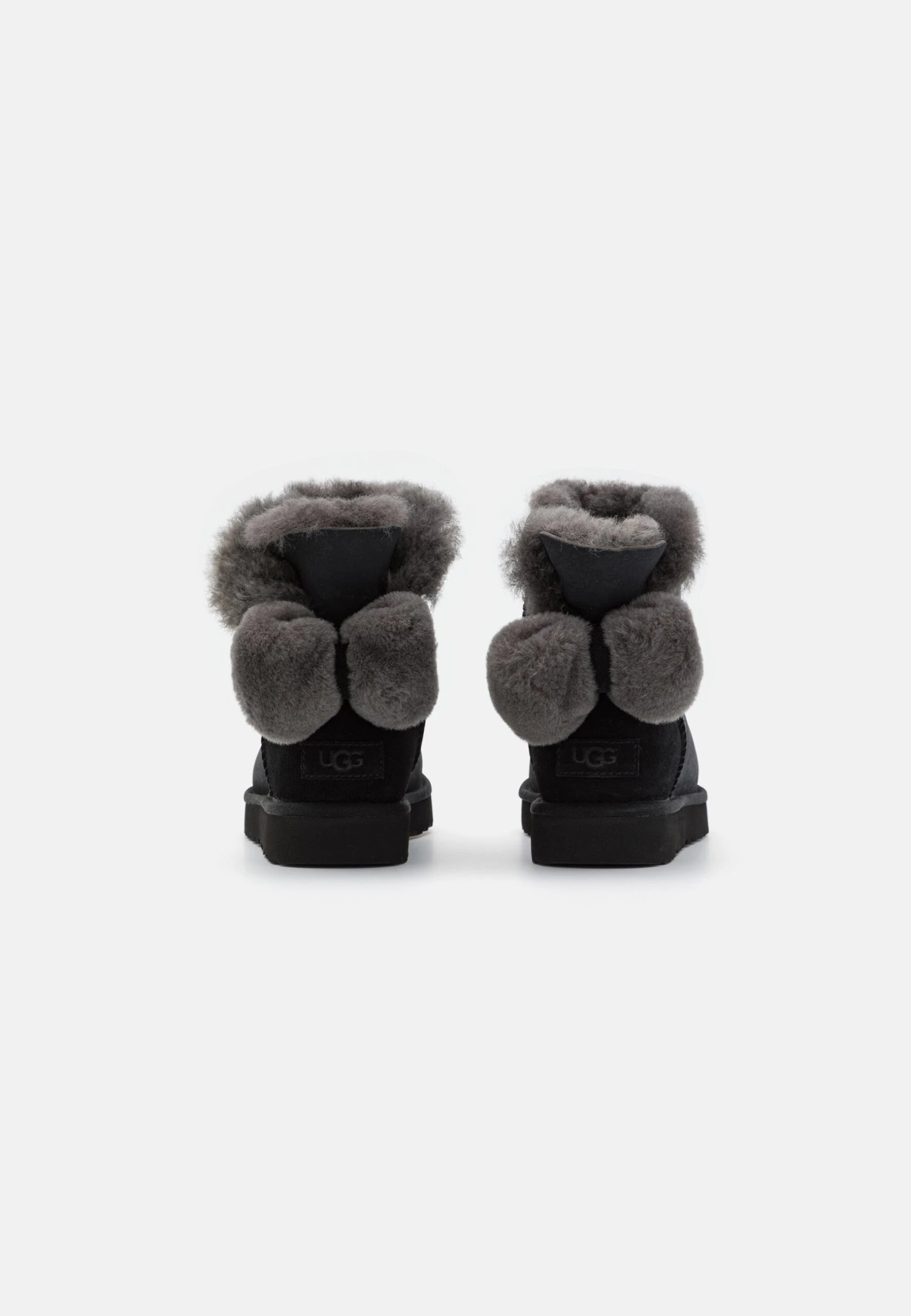 Ugg Mini Bailey Fuzzy Bow - Snowboots- Black 6 Ugg Mini Bailey Fuzzy Bow - Snowboots- Black - Afbeelding 4
