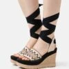 Ugg Abbot Ankle Wrap - Sandalen Met Hoge Hak - Black -Ugg Verkoopwinkel f9cbdcfd8ea74d988d0417785ee4bc02