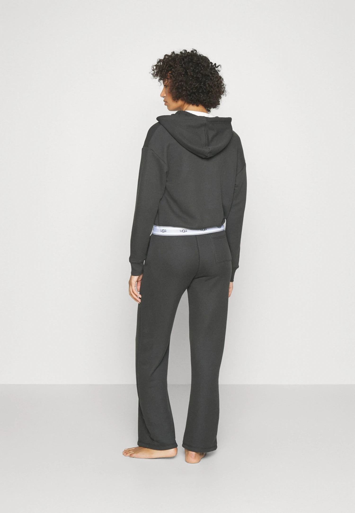 Ugg Kaelie Zip Hoodie - Pyjamashirt - Black 5 Ugg Kaelie Zip Hoodie - Pyjamashirt - Black - Afbeelding 3
