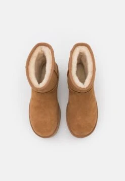 Ugg Classic Mini Platform - Enkellaarsjes Met Plateauzool - Chestnut -Ugg Verkoopwinkel fd79e58fe11f4f7c9887070b09533d63