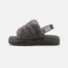 Ugg Fluff Yeah Slide - Sandalen - Charcoal -Ugg Verkoopwinkel fedada2027214a74bd69f14b80a3cbf0